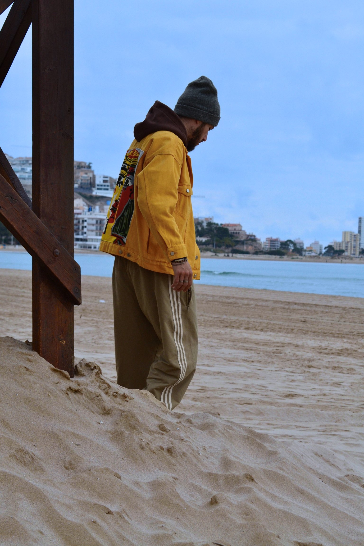 Inspiration Ouverture sur le monde - Veste upcyclée Soul Amarilla